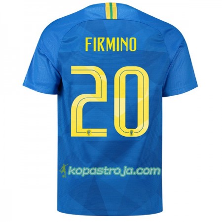 Billiga Fotbollströjor Brasilien Firmino 20 VM 2018 Borta tröja